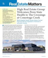 A screen capture of the Fall 2020 Real Estate Matters newsletter first page.